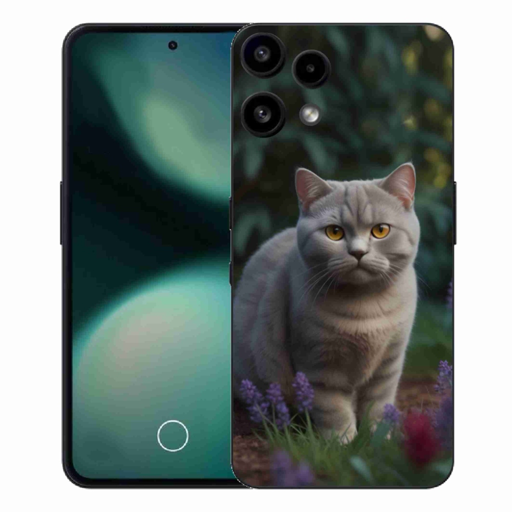 Gélový kryt mmCase na Nothing Phone (3a) Lite - britská mačka