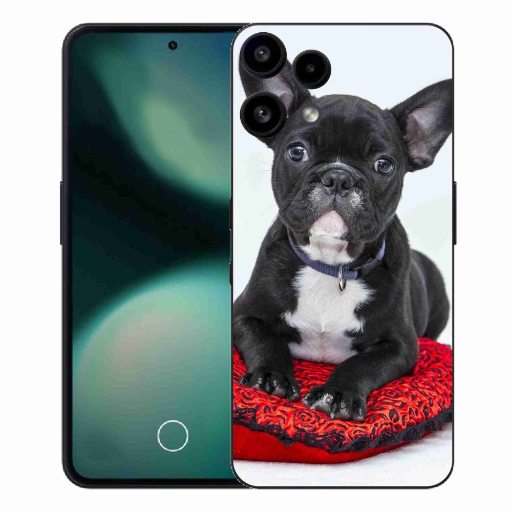 Gélový kryt mmCase na Nothing Phone (3a) Lite - buldog