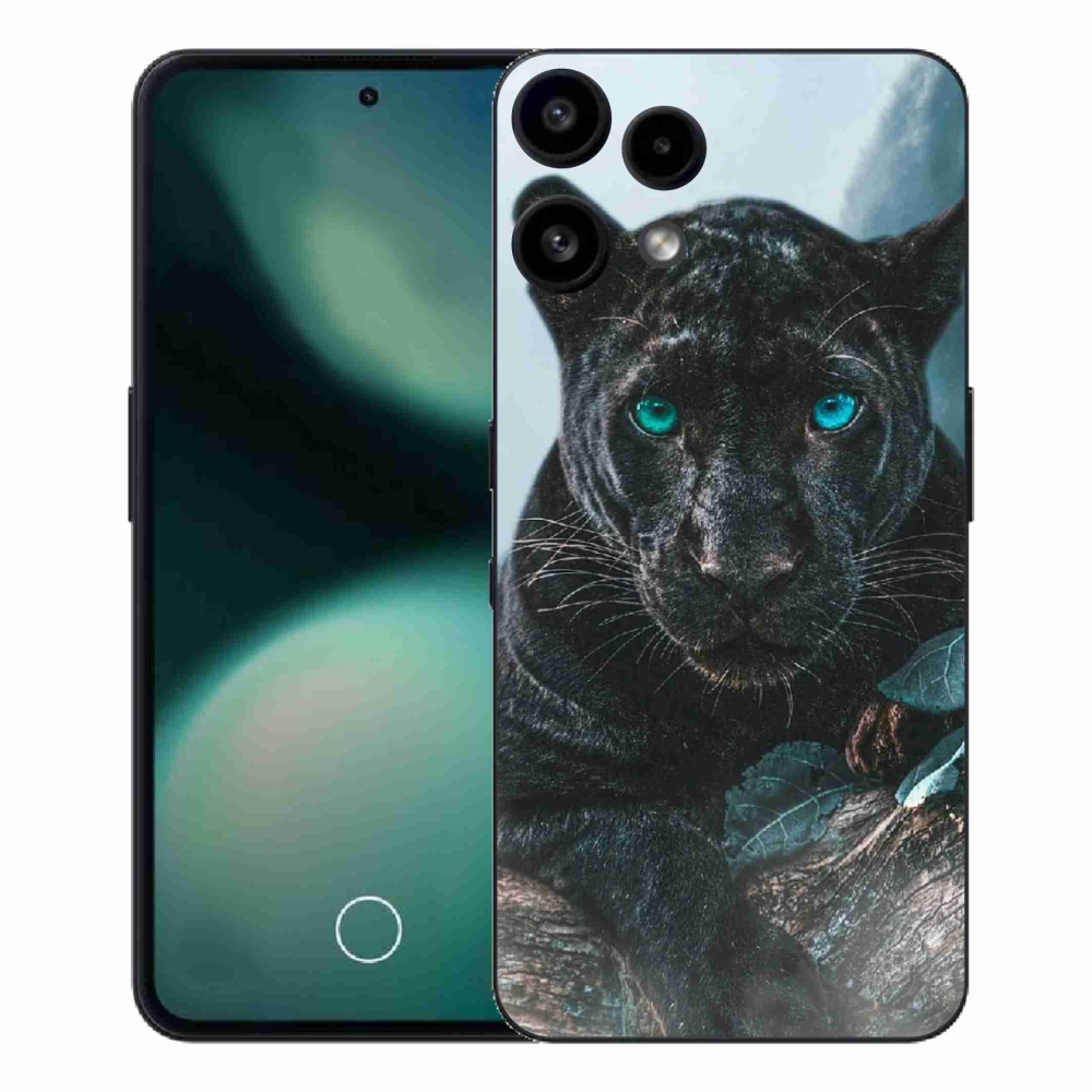 Gélový kryt mmCase na Nothing Phone (3a) Lite - čierny panter