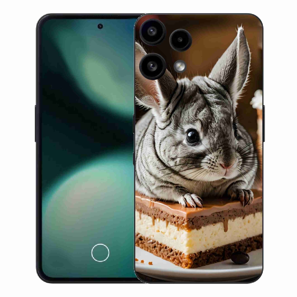 Gélový kryt mmCase na Nothing Phone (3a) Lite - činčila