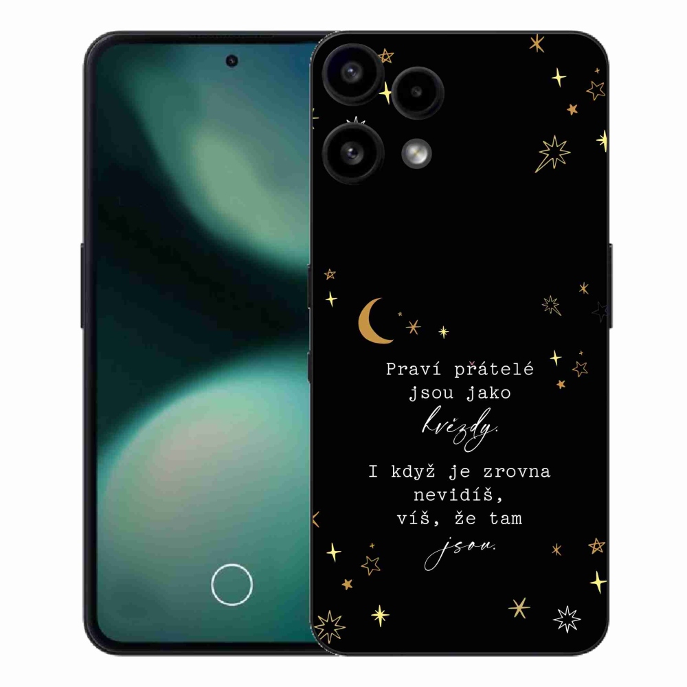 Gélový kryt mmCase na Nothing Phone (3a) Lite - citát 6 čierne pozadie