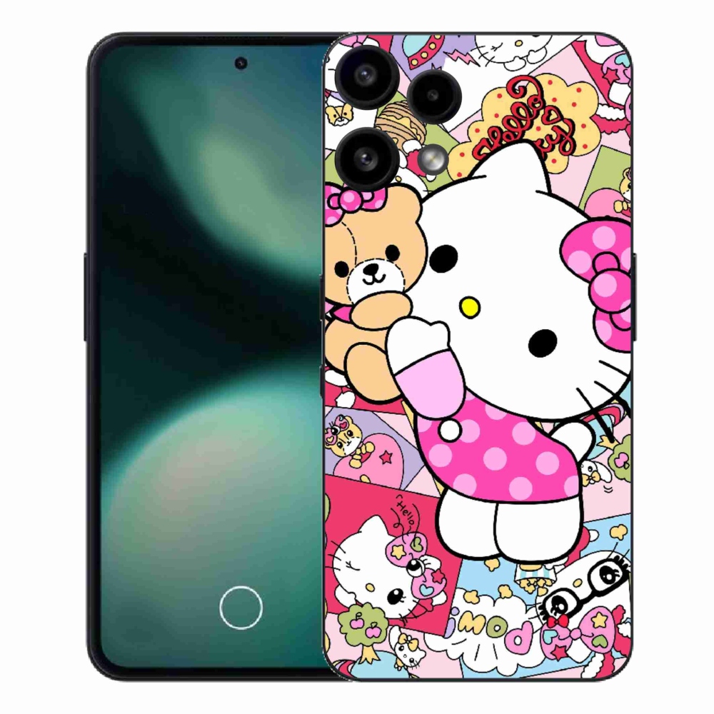 Gélový kryt mmCase na Nothing Phone (3a) Lite - cute kitty