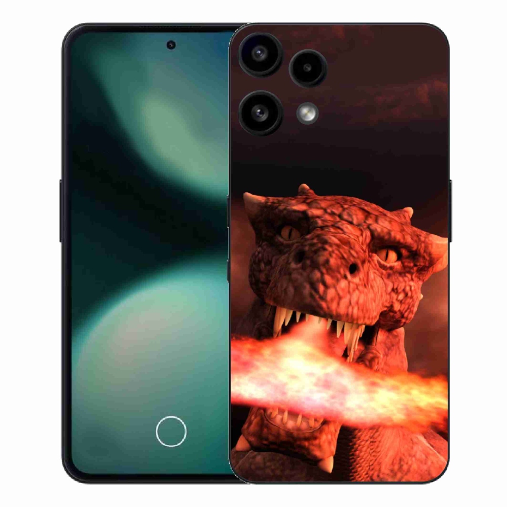 Gélový kryt mmCase na Nothing Phone (3a) Lite - drak