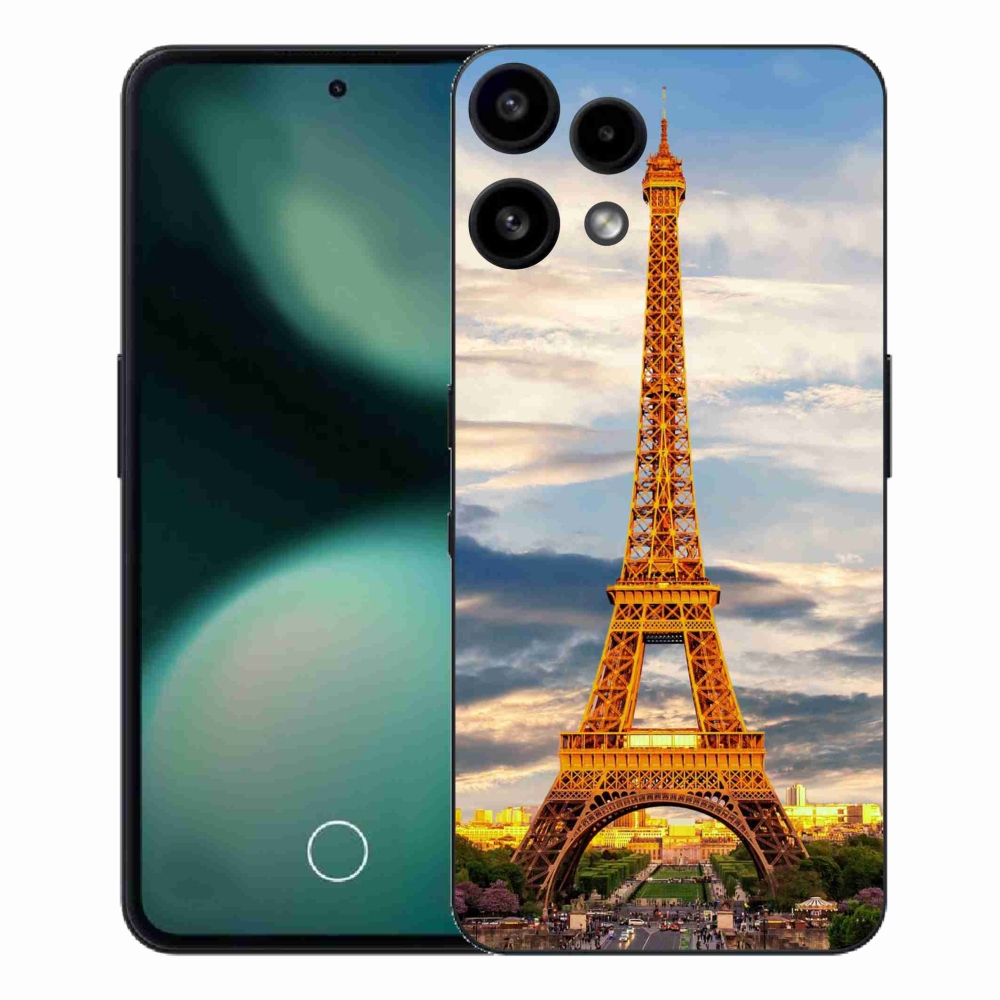 Gélový kryt mmCase na Nothing Phone (3a) Lite - eiffelova veža 3