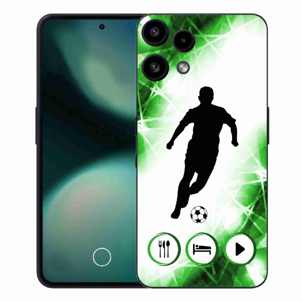 Gélový kryt mmCase na Nothing Phone (3a) Lite - futbalista