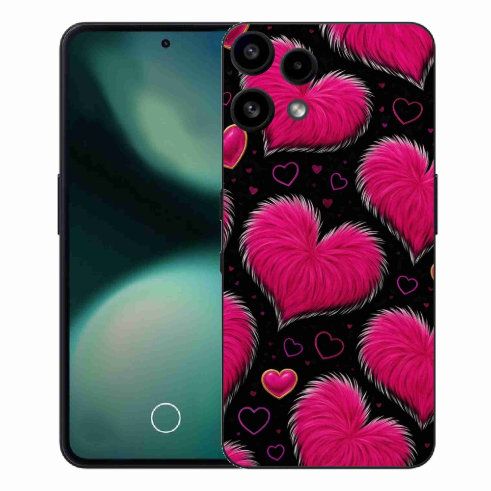 Gélový kryt mmCase na Nothing Phone (3a) Lite - hebké srdce