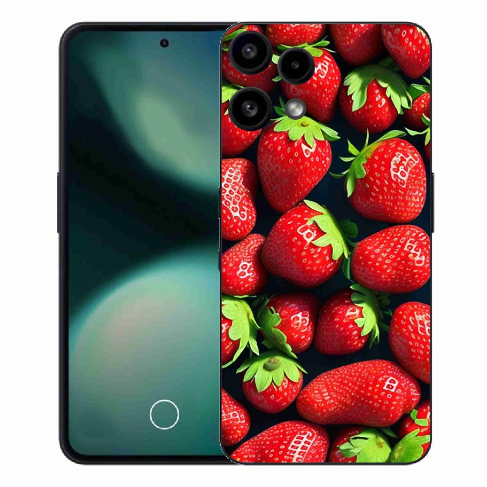 Gélový kryt mmCase na Nothing Phone (3a) Lite - jahody