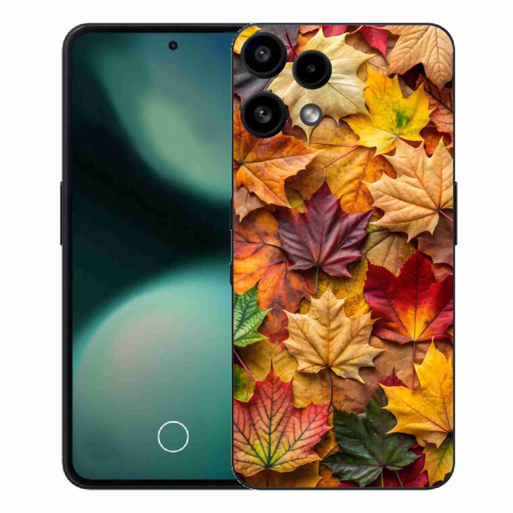 Gélový kryt mmCase na Nothing Phone (3a) Lite - javorové listy 2
