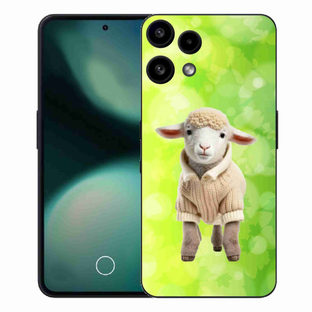 Gélový kryt mmCase na Nothing Phone (3a) Lite - jahňa vo svetri