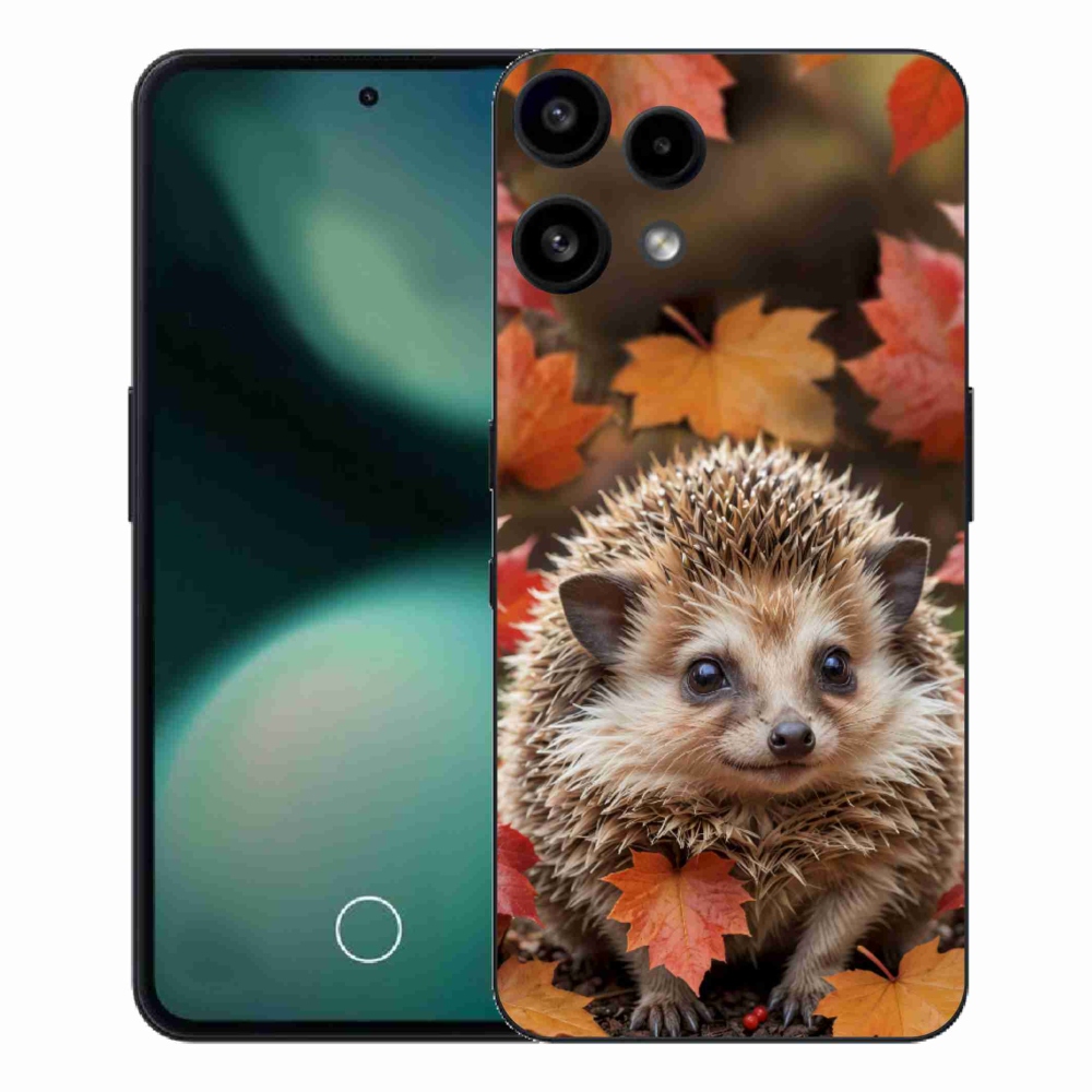 Gélový kryt mmCase na Nothing Phone (3a) Lite - ježko v lístia
