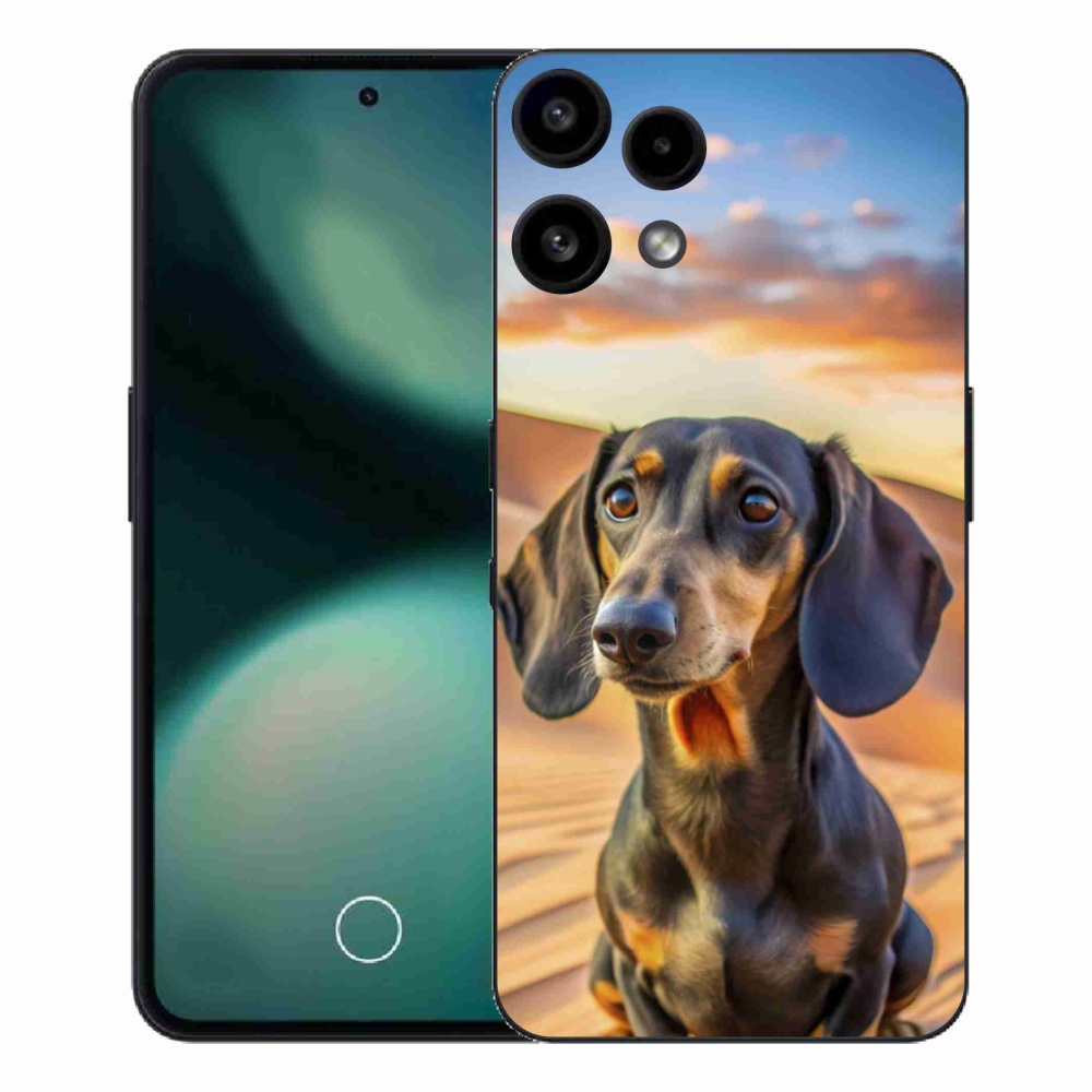 Gélový kryt mmCase na Nothing Phone (3a) Lite - jazvečík 3
