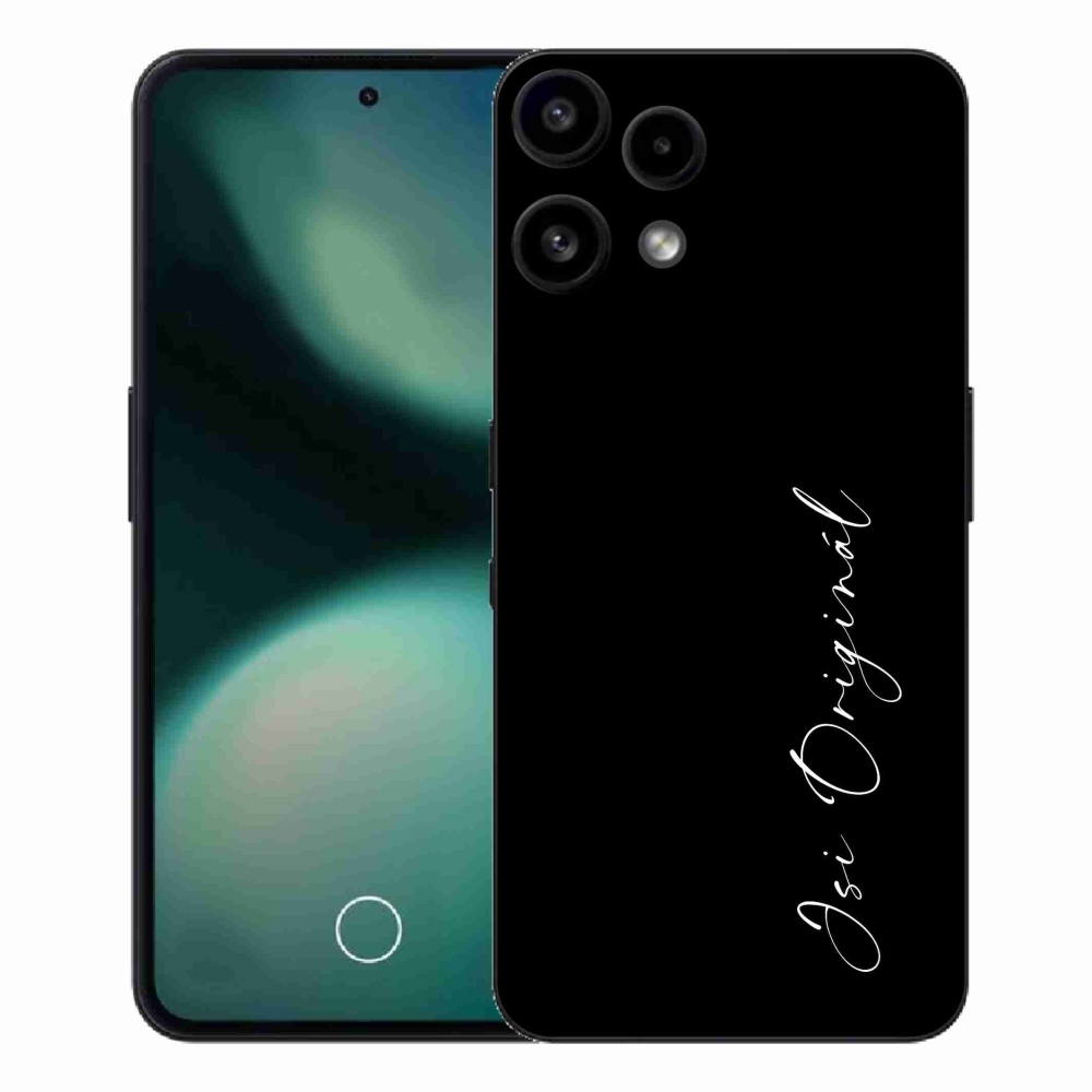 Gélový kryt mmCase na Nothing Phone (3a) Lite - si originál čierne pozadie