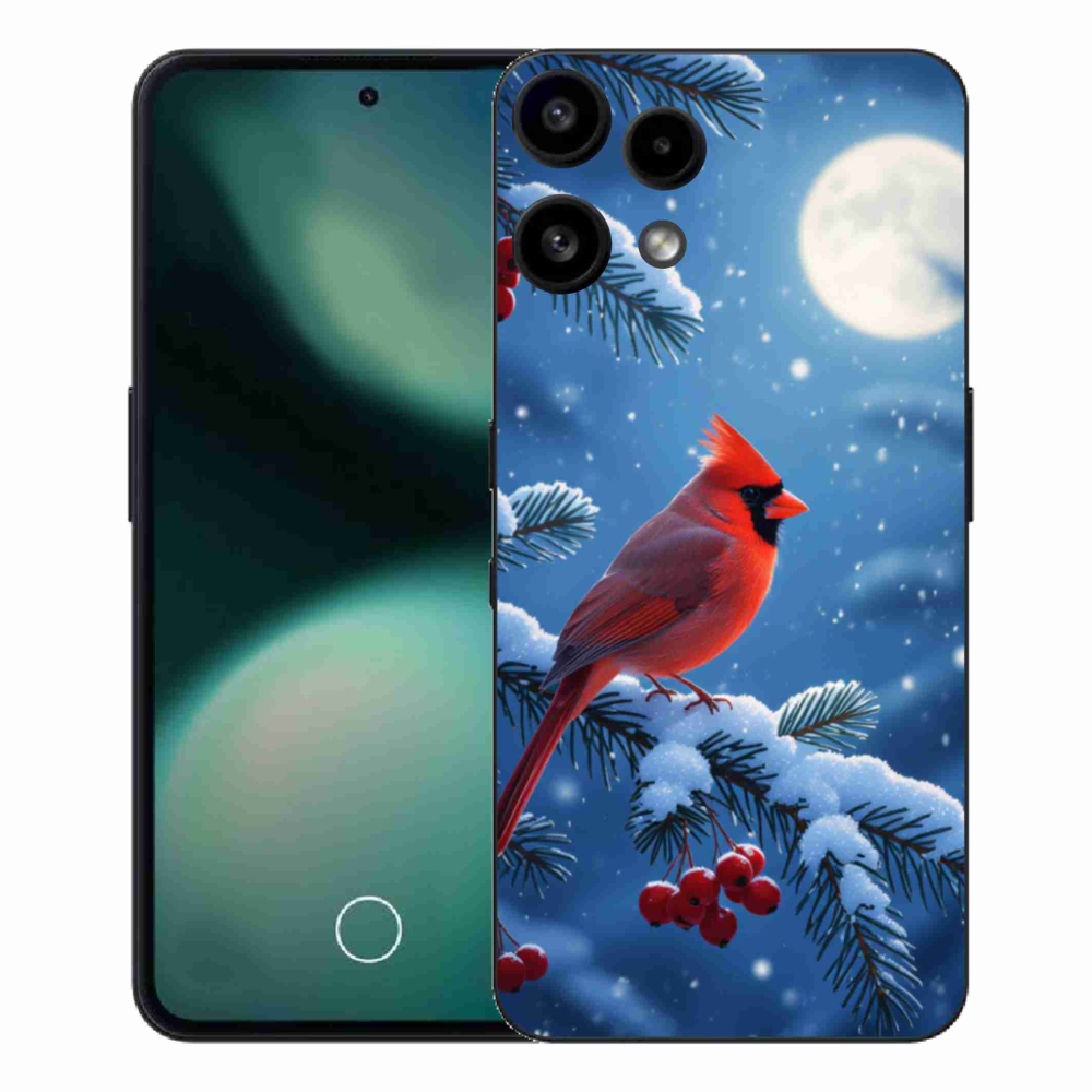 Gélový kryt mmCase na Nothing Phone (3a) Lite - kardinál červený