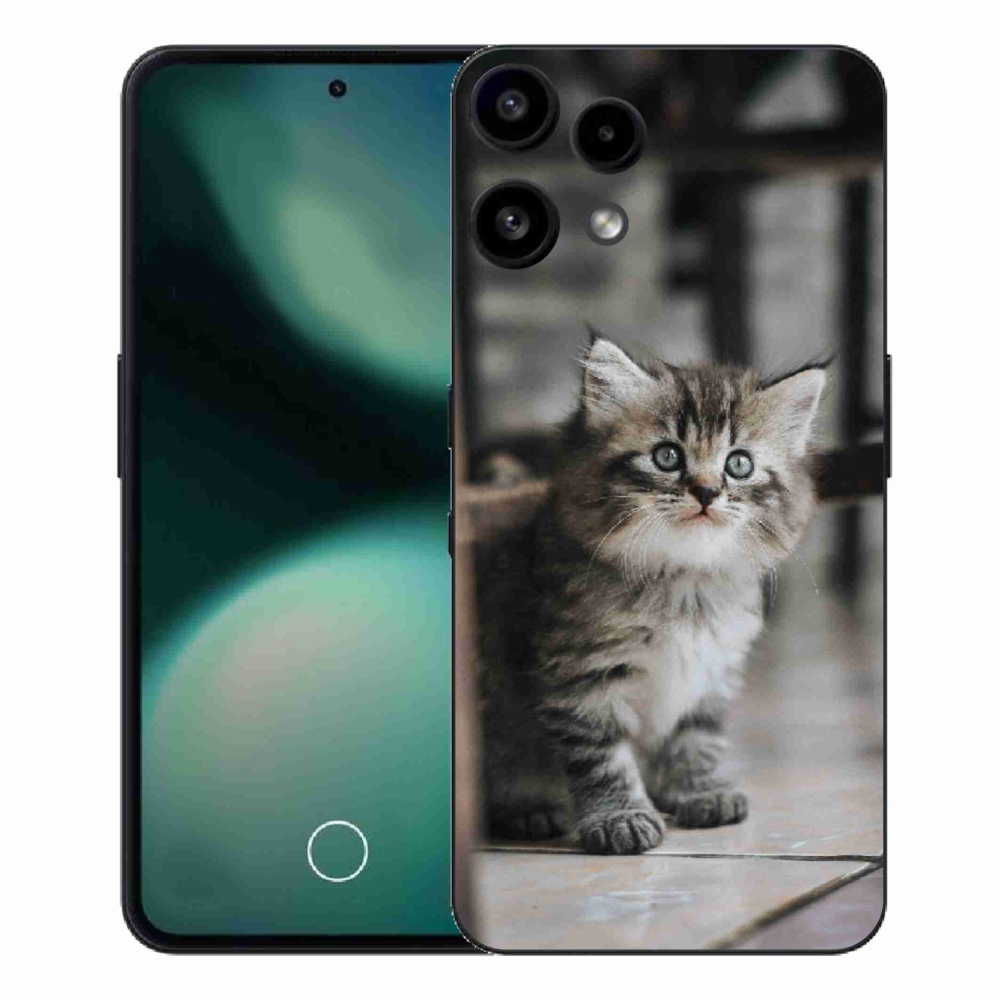 Gélový kryt mmCase na Nothing Phone (3a) Lite - mačiatko