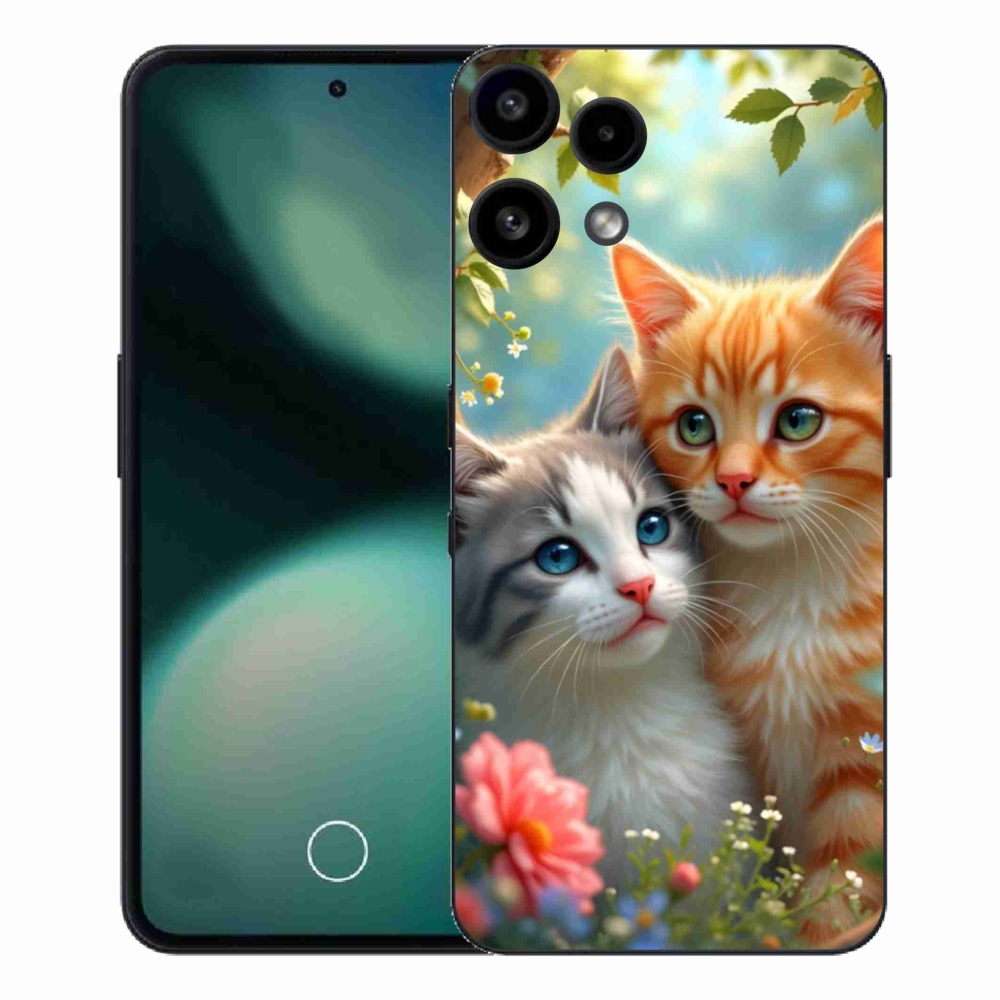 Gélový kryt mmCase na Nothing Phone (3a) Lite - mačacia láska 2