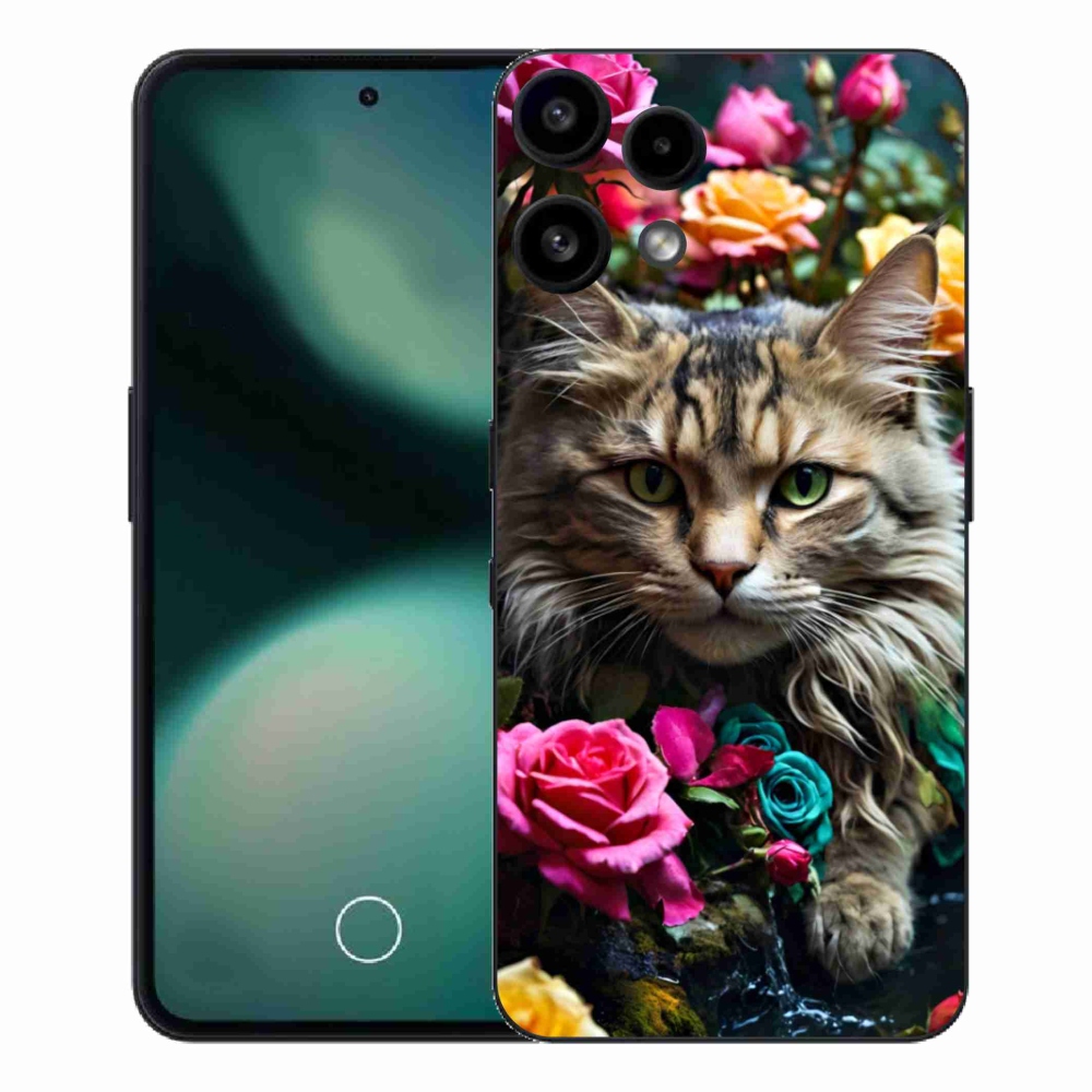 Gélový kryt mmCase na Nothing Phone (3a) Lite - mačacie pohľad 2