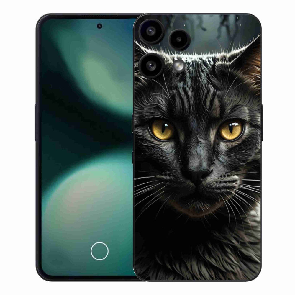 Gélový kryt mmCase na Nothing Phone (3a) Lite - mačacie pohľad 3