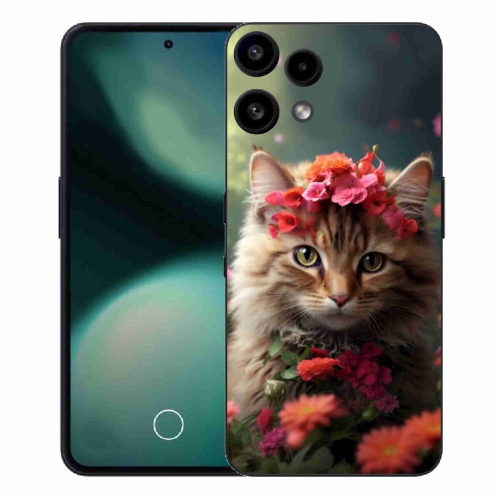 Gélový kryt mmCase na Nothing Phone (3a) Lite - mačacia princezná