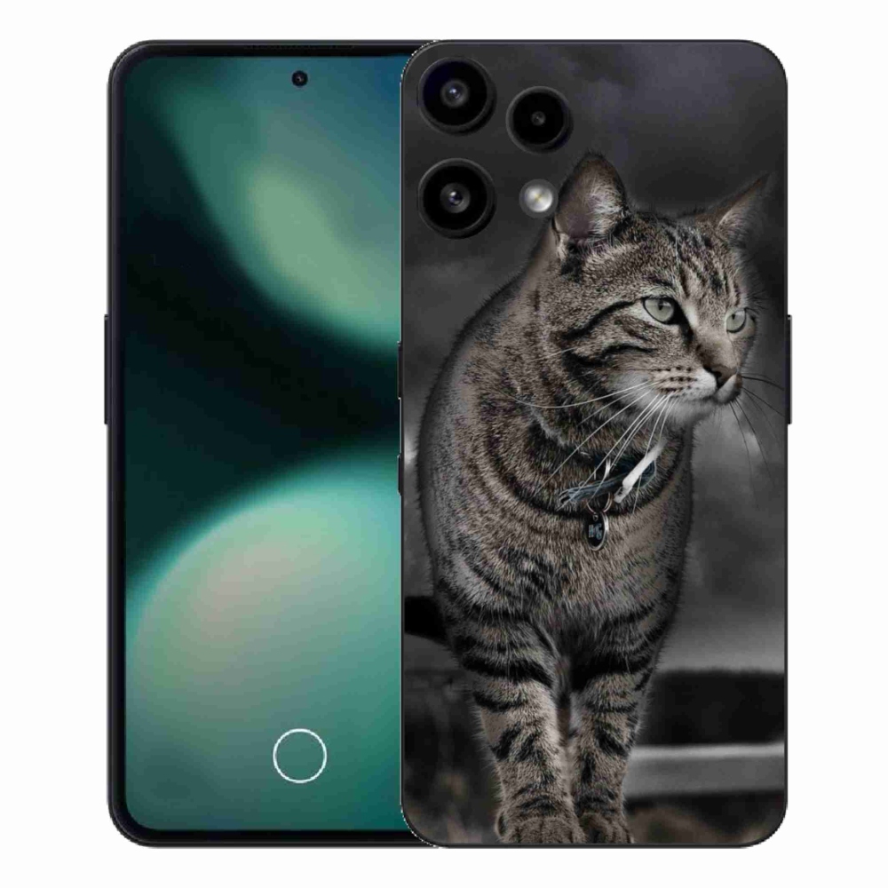 Gélový kryt mmCase na Nothing Phone (3a) Lite - mačka