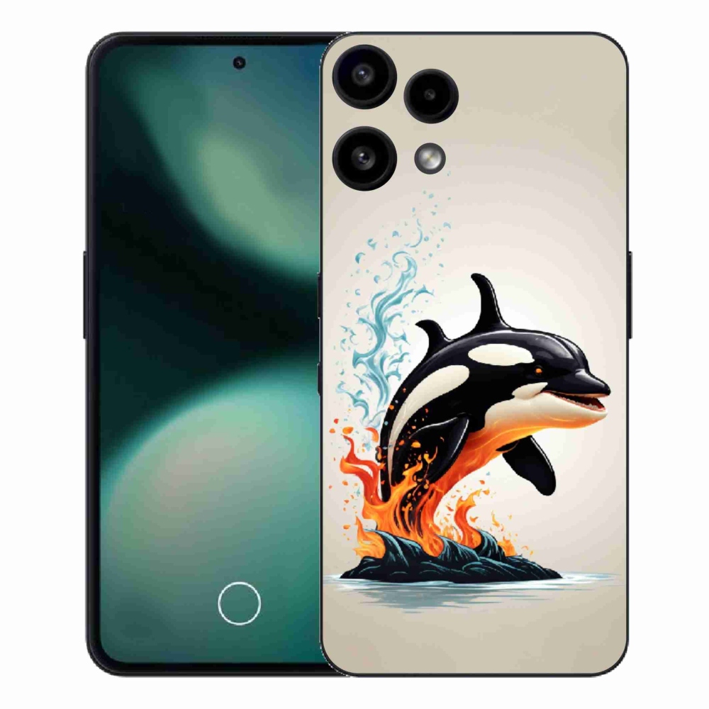 Gélový kryt mmCase na Nothing Phone (3a) Lite - kosatka