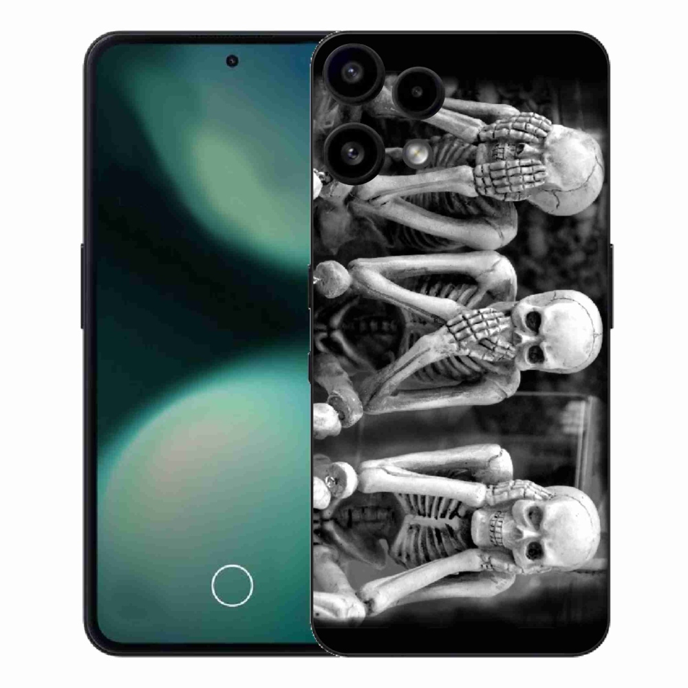 Gélový kryt mmCase na Nothing Phone (3a) Lite - kostlivci