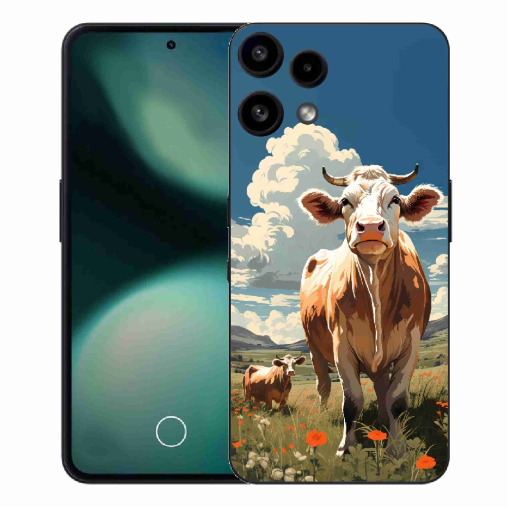 Gélový kryt mmCase na Nothing Phone (3a) Lite - kravy na lúke