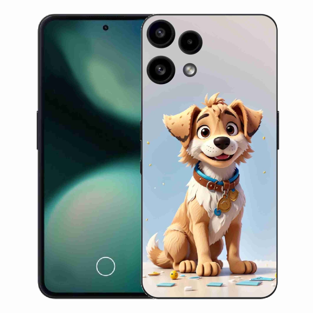 Gélový kryt mmCase na Nothing Phone (3a) Lite - kreslené šteňa