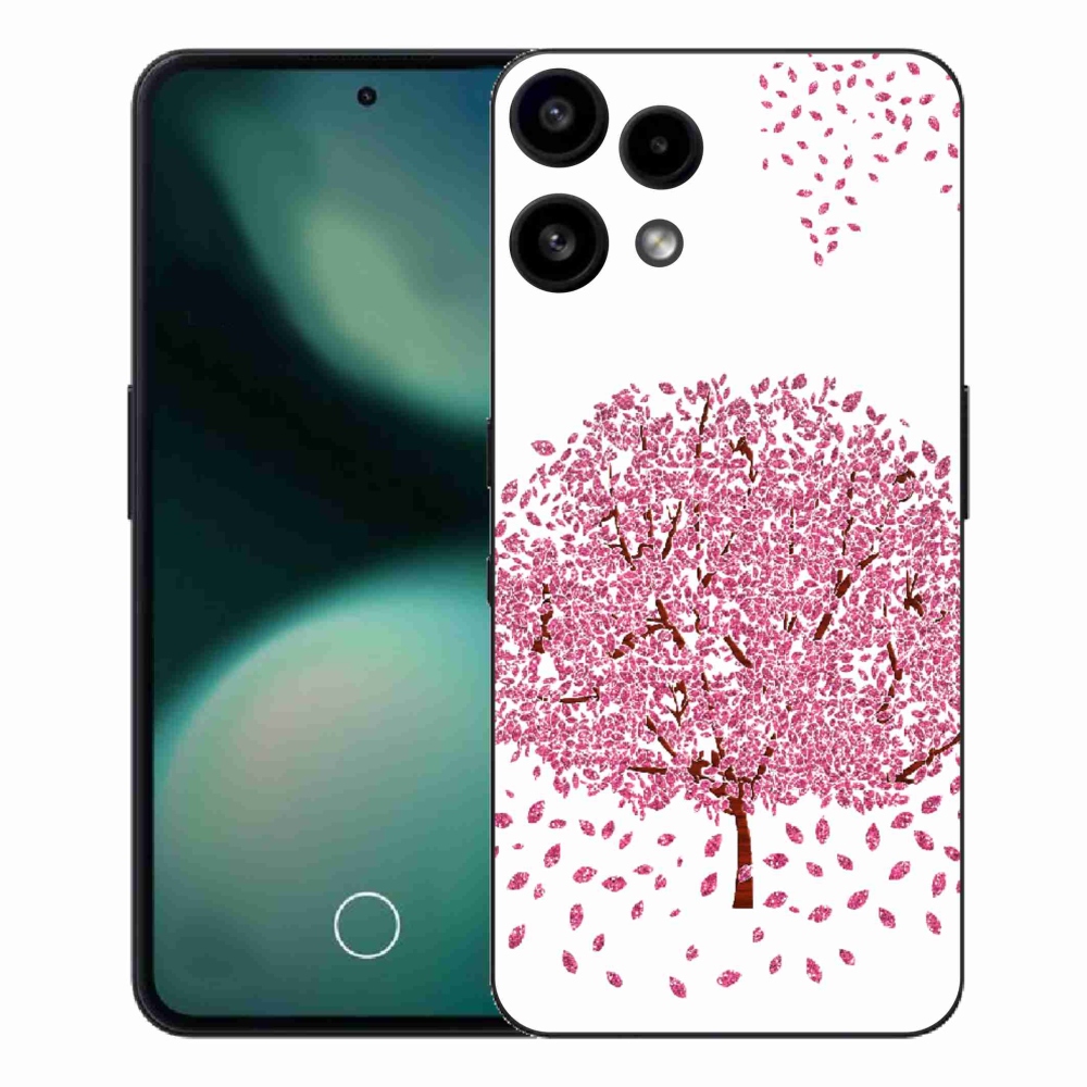 Gélový kryt mmCase na Nothing Phone (3a) Lite - kreslený strom s listami