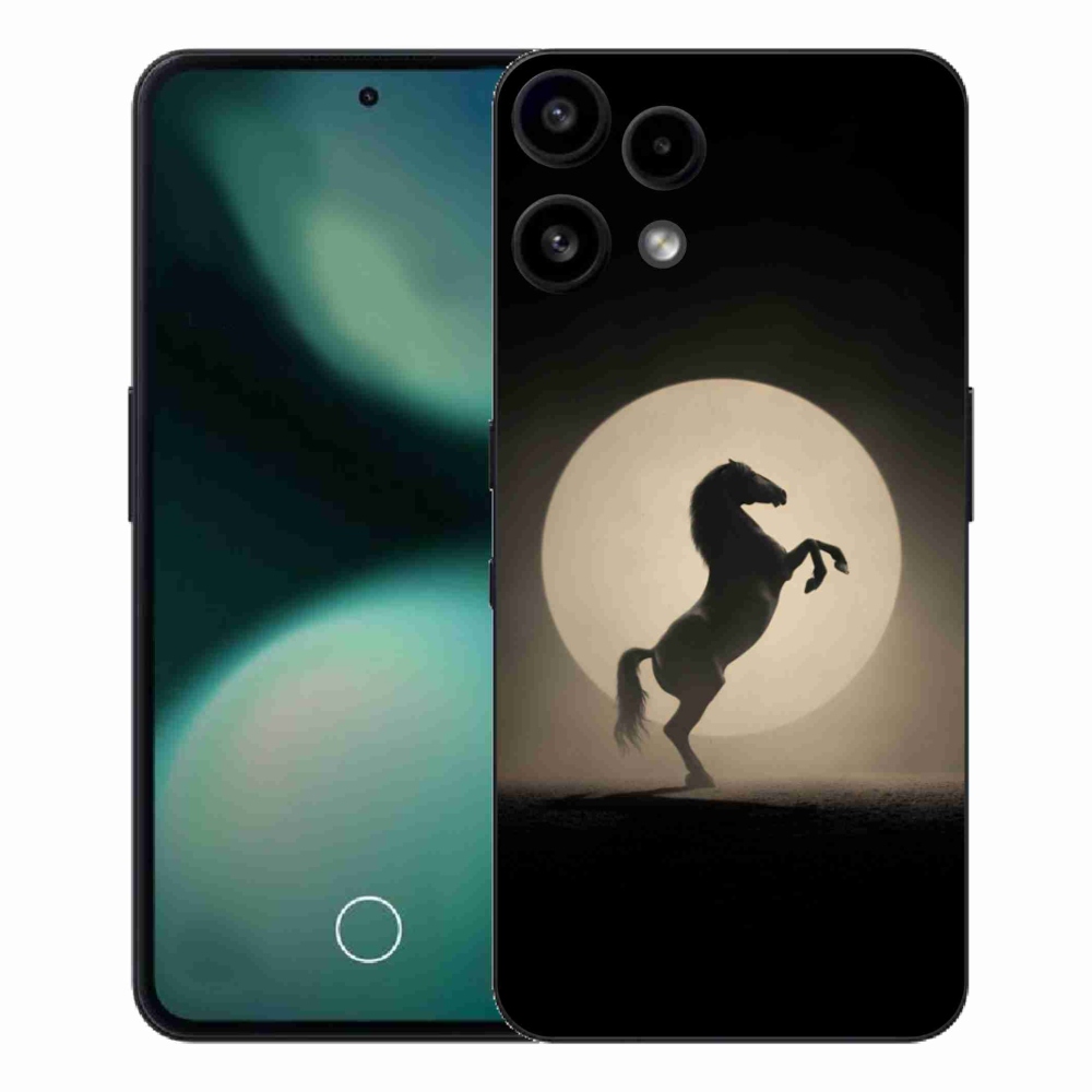 Gélový kryt mmCase na Nothing Phone (3a) Lite - kôň v siluete