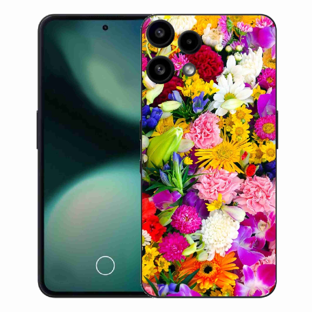 Gélový kryt mmCase na Nothing Phone (3a) Lite - kvety 12