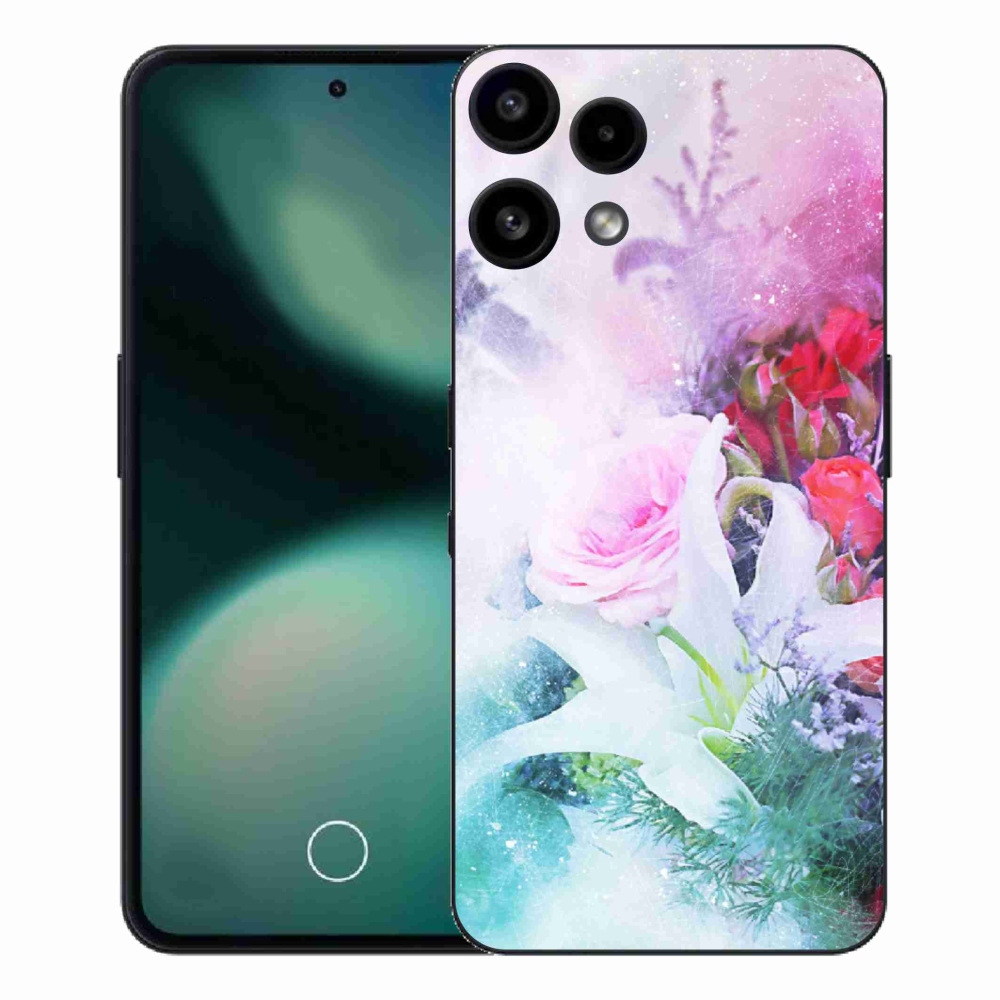 Gélový kryt mmCase na Nothing Phone (3a) Lite - kvety 4