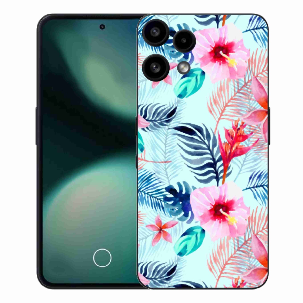 Gélový kryt mmCase na Nothing Phone (3a) Lite - kvety