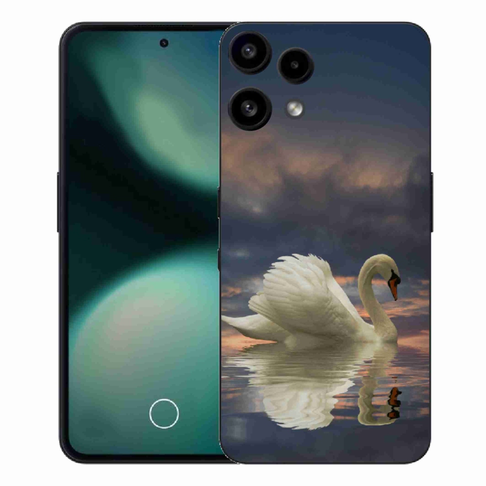 Gélový kryt mmCase na Nothing Phone (3a) Lite - labuť