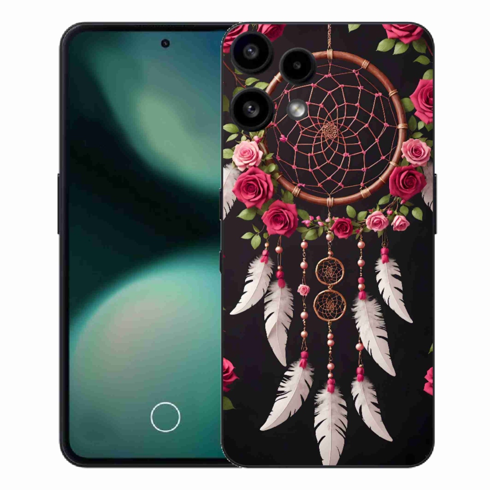 Gélový kryt mmCase na Nothing Phone (3a) Lite - lapač snov s ružami