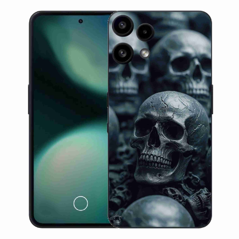 Gélový kryt mmCase na Nothing Phone (3a) Lite - lebka 2