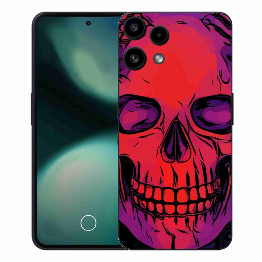 Gélový kryt mmCase na Nothing Phone (3a) Lite - lebka