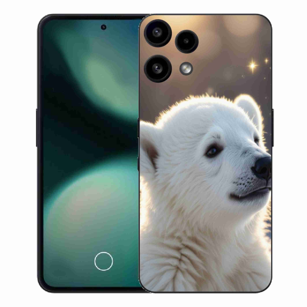 Gélový kryt mmCase na Nothing Phone (3a) Lite - ľadový medveď