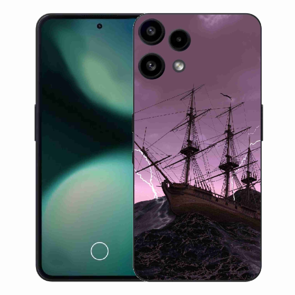 Gélový kryt mmCase na Nothing Phone (3a) Lite - loď v búrke