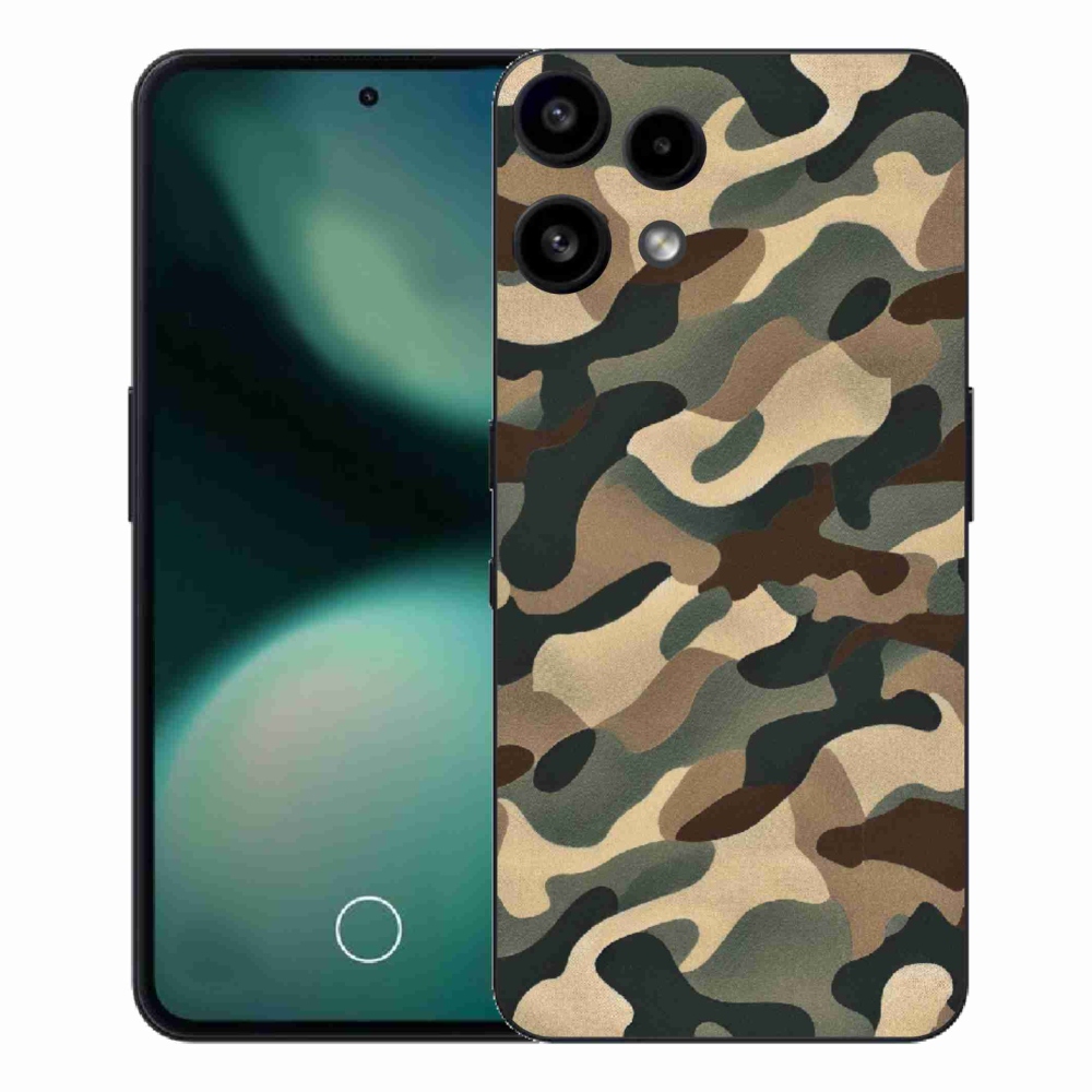 Gélový kryt mmCase na Nothing Phone (3a) Lite - maskáčový vzor 11