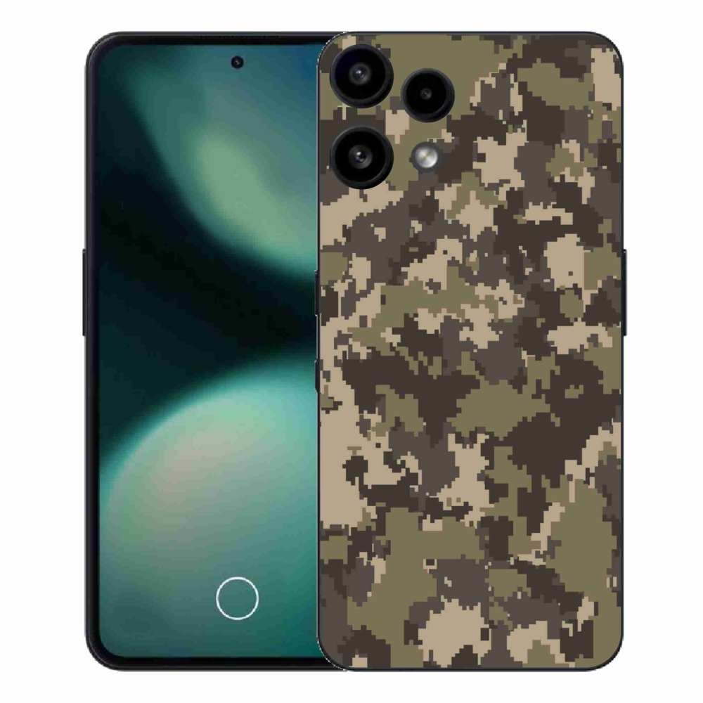 Gélový kryt mmCase na Nothing Phone (3a) Lite - maskáčový vzor 12