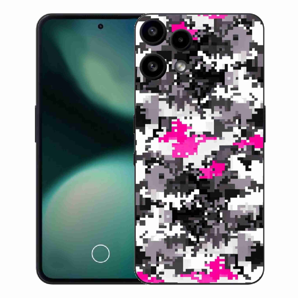 Gélový kryt mmCase na Nothing Phone (3a) Lite - maskáčový vzor 4