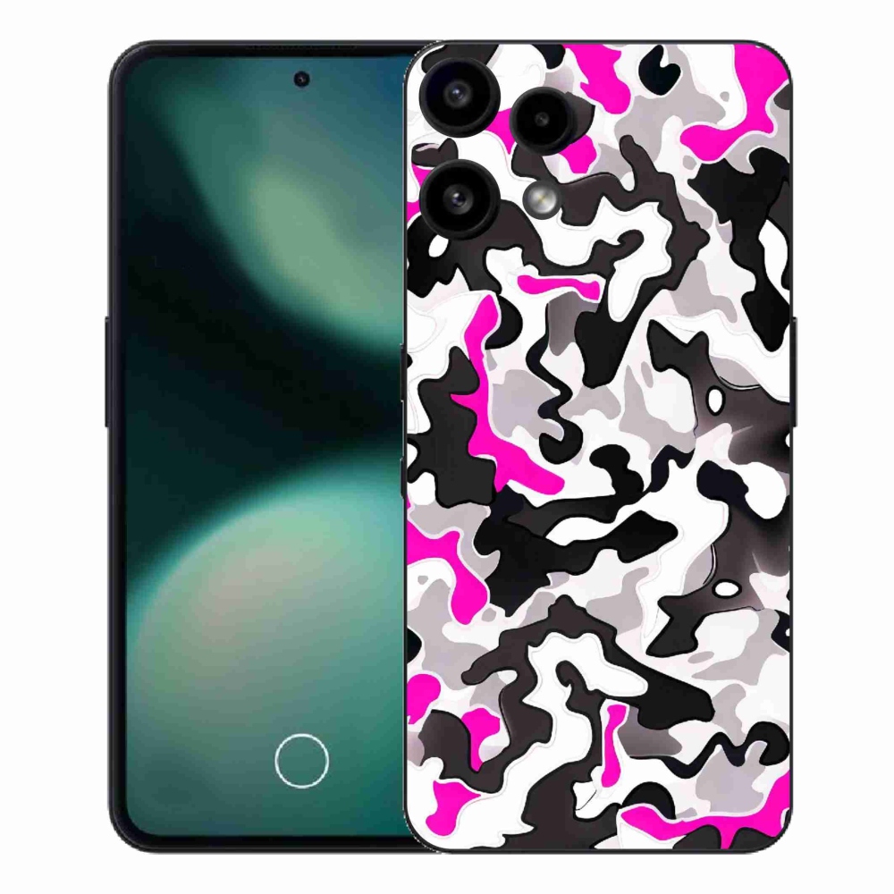 Gélový kryt mmCase na Nothing Phone (3a) Lite - maskáčový vzor 5