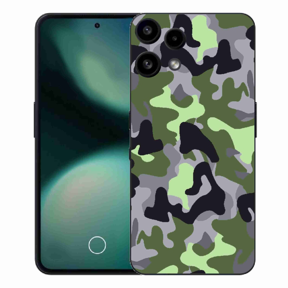 Gélový kryt mmCase na Nothing Phone (3a) Lite - maskáčový vzor 7