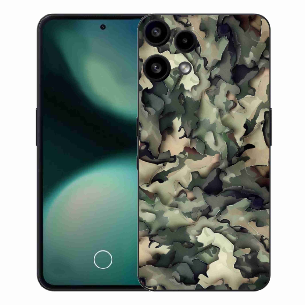 Gélový kryt mmCase na Nothing Phone (3a) Lite - maskáčový vzor 9