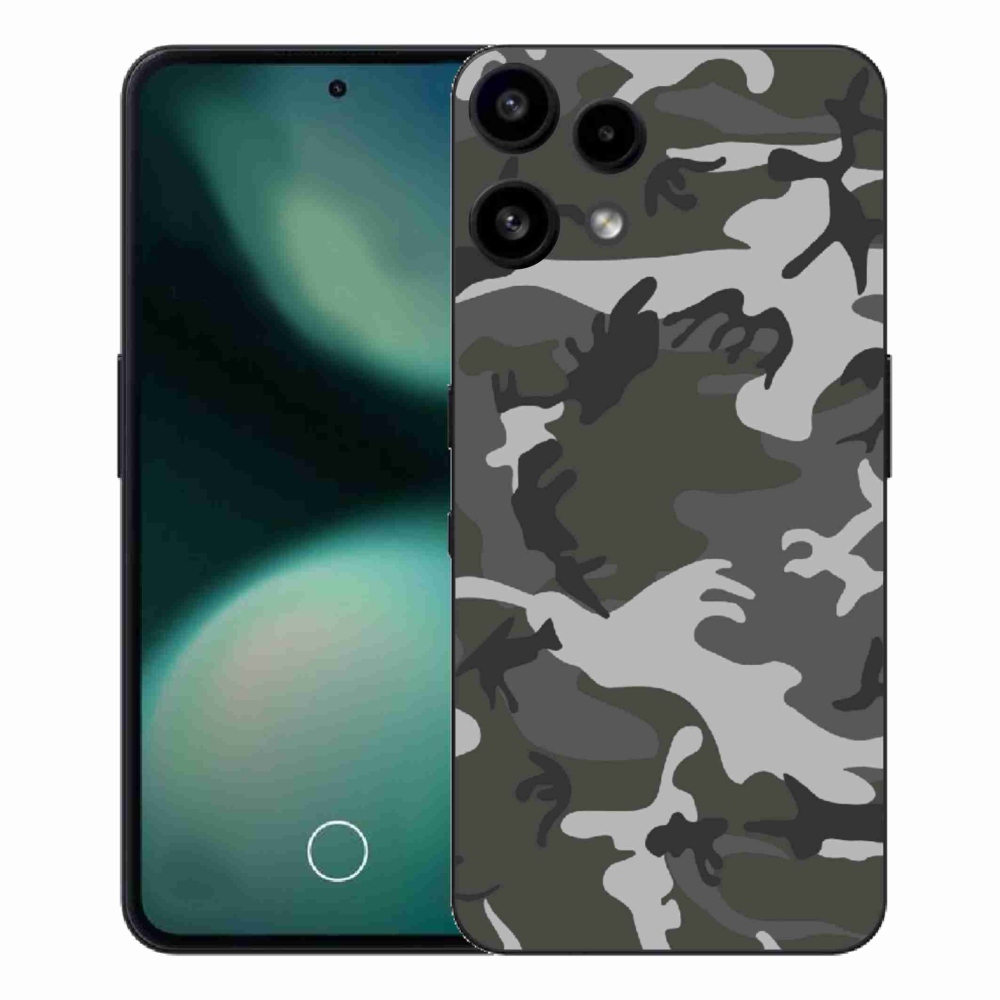 Gélový kryt mmCase na Nothing Phone (3a) Lite - maskáčový vzor