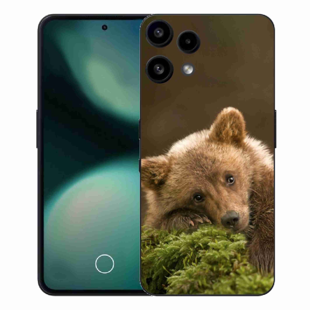 Gélový kryt mmCase na Nothing Phone (3a) Lite - medveď