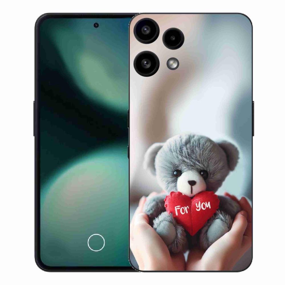 Gélový kryt mmCase na Nothing Phone (3a) Lite - medvedík pre zamilovaných