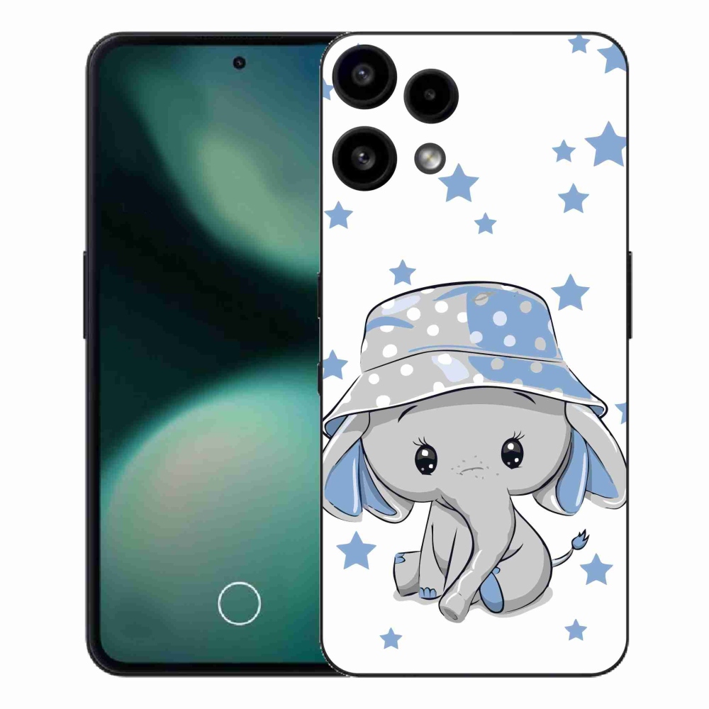 Gélový kryt mmCase na Nothing Phone (3a) Lite - modrý slon