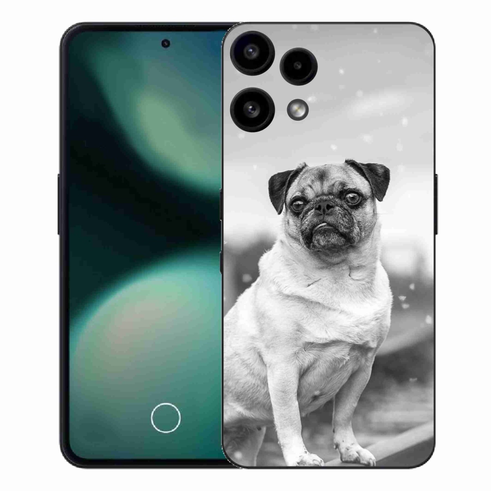 Gélový kryt mmCase na Nothing Phone (3a) Lite - mops