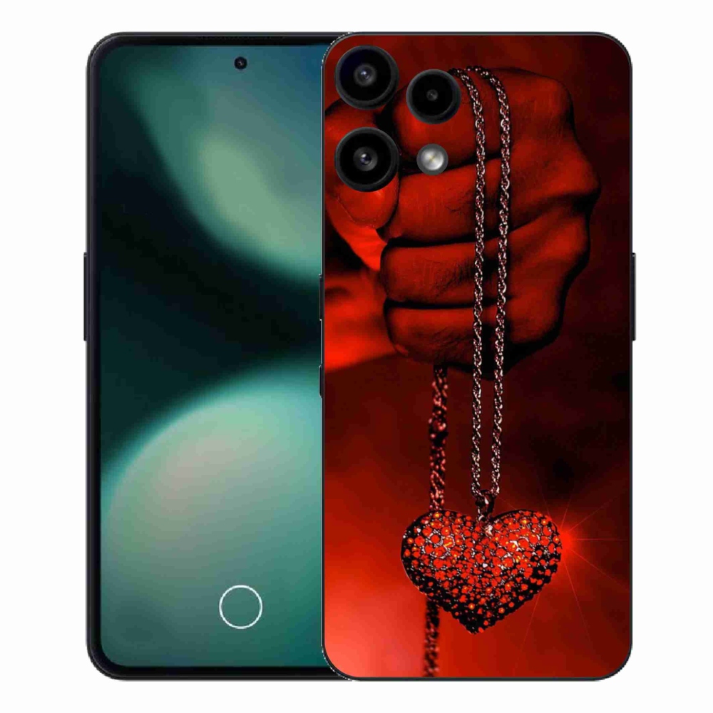 Gélový kryt mmCase na Nothing Phone (3a) Lite - náhrdelník
